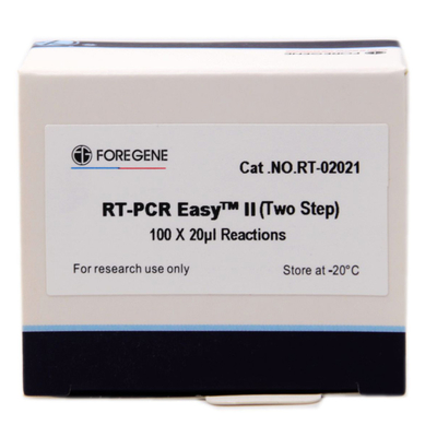 تفاعل RT ورد فعل تفاعل البوليميراز المتسلسل في نفس المجموعة RT-PCR EasyTM II بخطوتين