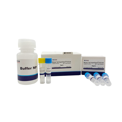عالية الغلة استخراج الحمض النووي الفأر الذيل SuperDirect PCR مجموعات للماوس المباشر PCR أداء تحلل درجة حرارة الغرفة