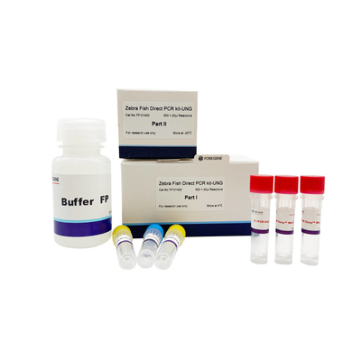 البيولوجيا الجزيئية PCR كاشف Zebra Fish Direct PCR Kit مع UNG بدون تنقية مسبقة للحمض النووي