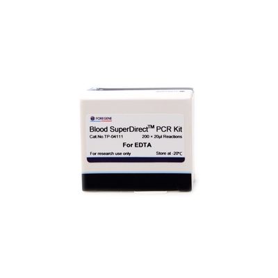 كاشف المختبر Blood Super Direct PCR Kits باستخدام دم كامل مضاد للتخثر مع EDTA