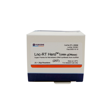 Lnc-RT HeroTM I (مع gDNase) Super Premix لتوليف cDNA من أول حبلا من lncRNA Cat.RTL-09098/09099