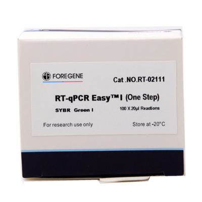 RT-QPCR EasyTM -SYBR Green I Cat.No.RT-02111/02112 خطوة واحدة في الوقت الحقيقي RT PCR Master Mix مع صبغة مرجعية ROX