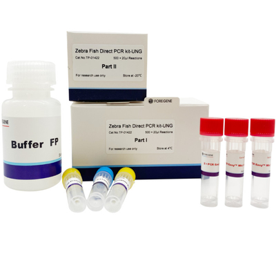 نظام PCR المضاد للتلوث من Zebra Fish Direct PCR Kit مع إنزيم UNG