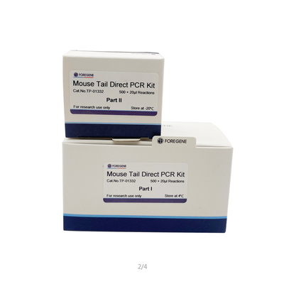 ذيل الماوس المباشر عدة PCR خطوة واحدة 200 X20μL Rxns 2000 X20μL Rxns