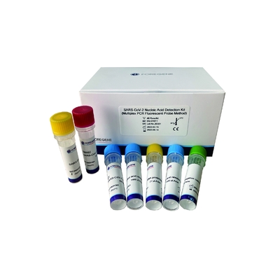 48/96 اختبارات Covid 19 RT PCR Test Kit CE Covid 19 مجموعات اختبار الحمض النووي