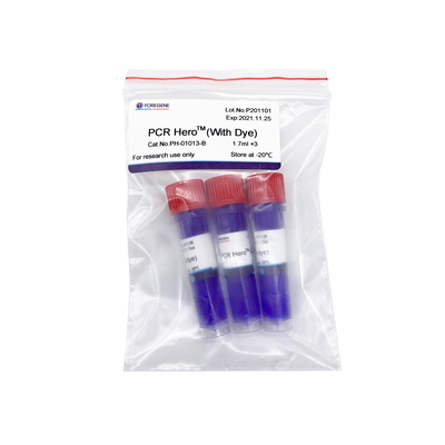 Foregene Ultra Fast 2 × PCR Premix System PCR Kits PCR Heroᵀᴹ مع صبغ
