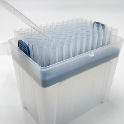رؤوس ماصة مصفاة عالمية 1250ul RNase / DNase Free 96 طرفًا حزمة 50 حزمة