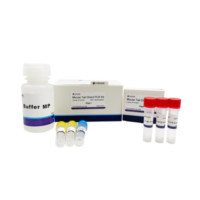 كاشف مختبر ماوس الذيل المباشر PCR كيت بواسطة DNA العمود فقط دون تلوث RNase
