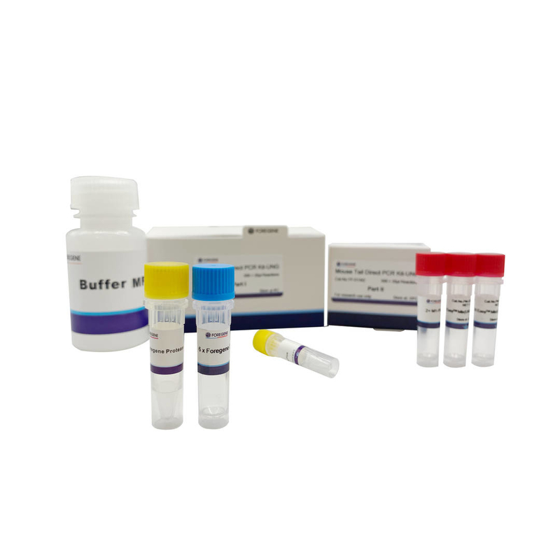 البيولوجيا الجزيئية المحسنة لنظام PCR Mouse Tail Direct PCR Kits-UNG للماوس المباشر PCR باستخدام أنسجة الماوس