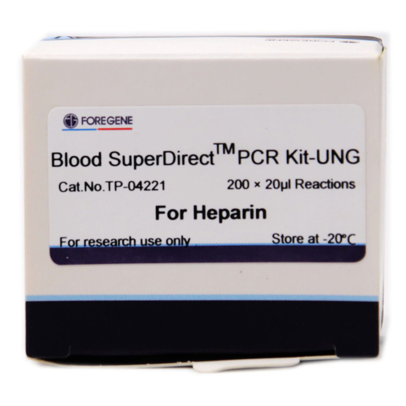 Blood SuperDirectTM PCR Kit (UNG) -Heparin DNA Polymerase pcr kit منتجات pcr