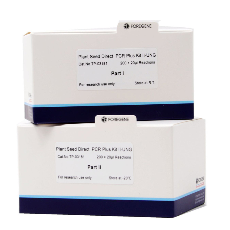 بذور النبات المباشر PCR Kit II UNG Lysis Buffer Ce Iso تحميل العازلة للنباتات المعدلة وراثيًا