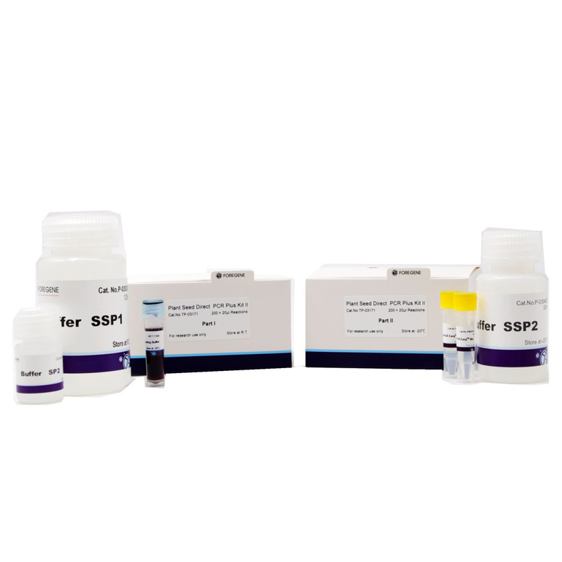مجموعة PCR Plus المباشرة للبذور النباتية I للبذور النباتية التي تحتوي على مكونات السكاريد والبوليفينول