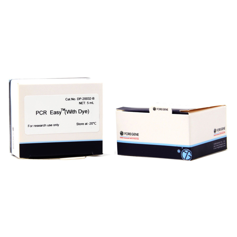 PCR Easy (مع صبغ) عدة نظام فعال لتفاعل تفاعل البوليميراز المتسلسل (PCR) للأبحاث الحيوية الجزيئية