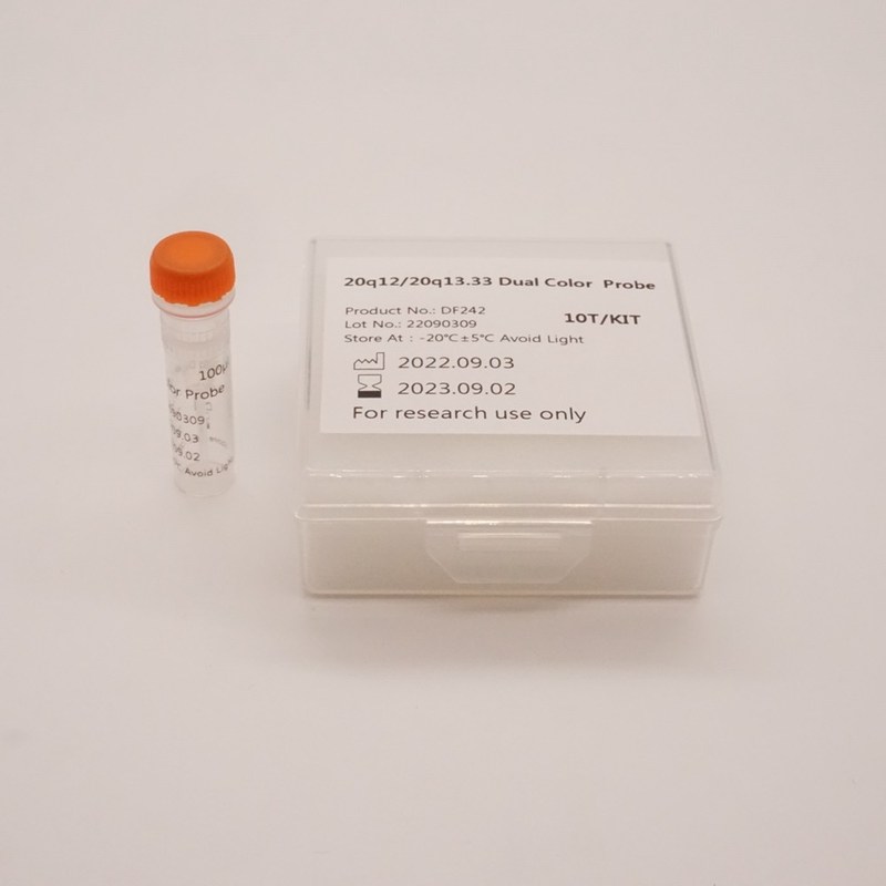 20q12 / 20q13.33 طقم مسبار السمك ثنائي اللون للكشف عن شذوذ جين 20q البشري