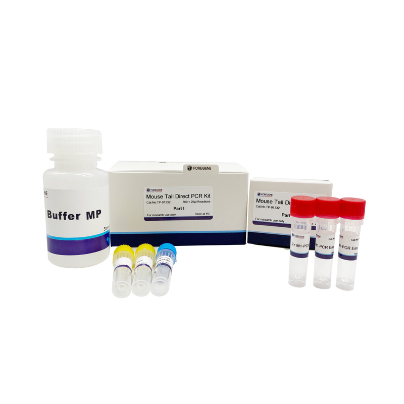 ذيل الماوس المباشر عدة PCR خطوة واحدة 200 X20μL Rxns 2000 X20μL Rxns